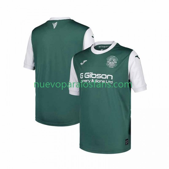 Camiseta de Fútbol Hibernian Hombre Casa 2025-2026 Manga Corta