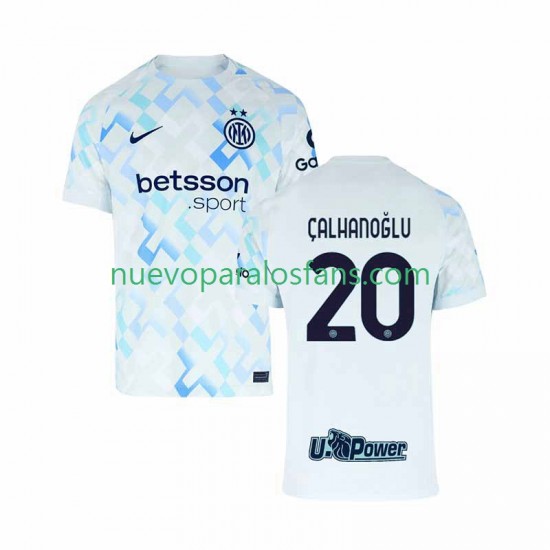 Camiseta de Fútbol Inter Milan Hakan Calhanoglu 20 Hombre Exterior 2025-2026 Manga Corta