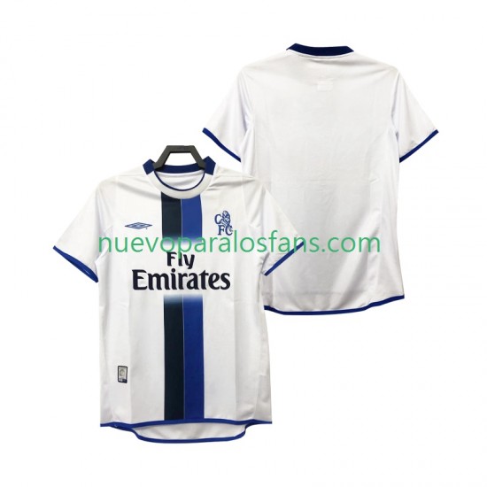 Camiseta de Fútbol Inter Milan 2003 Retro Hombre Exterior 2004 Manga Corta