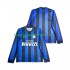 Camiseta de Fútbol Inter Milan 2009 Retro Hombre Casa 2010 Manga Larga