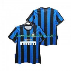 Camiseta de Fútbol Inter Milan 2009 Retro Hombre Casa 2010 Manga Corta