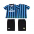 Camiseta de Fútbol Inter Milan 1997 Retro Niño Casa 1998 Manga Corta