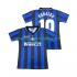 Camiseta de Fútbol Inter Milan Ronaldo 10 1997 Retro Hombre Casa 1998 Manga Corta