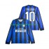 Camiseta de Fútbol Inter Milan SNEIJDER 10 2009 Retro Hombre Casa 2010 Manga Larga
