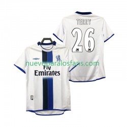 Camiseta de Fútbol Inter Milan TERRY 26 2003 Retro Hombre Exterior 2004 Manga Corta
