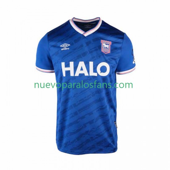 Camiseta de Fútbol Ipswich Town Hombre Casa 2025-2026 Manga Corta