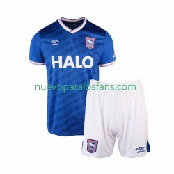 Camiseta de Fútbol Ipswich Town Niño Casa 2025-2026 Manga Corta