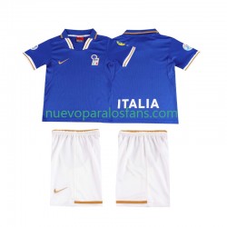 Camiseta de Fútbol Italia 1996 Retro Niño Casa Manga Corta