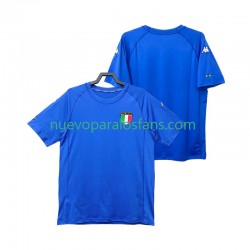 Camiseta de Fútbol Italia 2000 Retro Hombre Casa Manga Corta