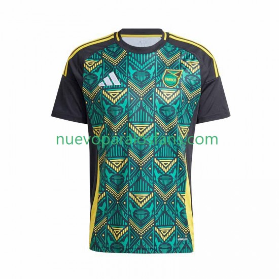 Camiseta de Fútbol Jamaica Hombre Exterior 2024-2025 Manga Corta