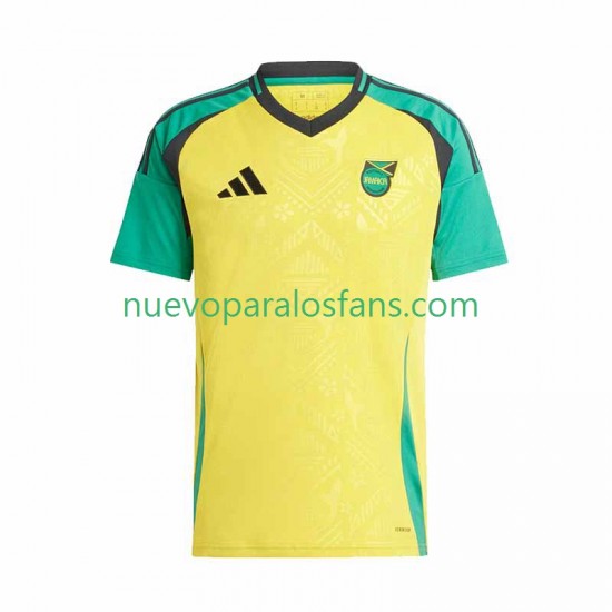 Camiseta de Fútbol Jamaica Hombre Casa 2024-2025 Manga Corta