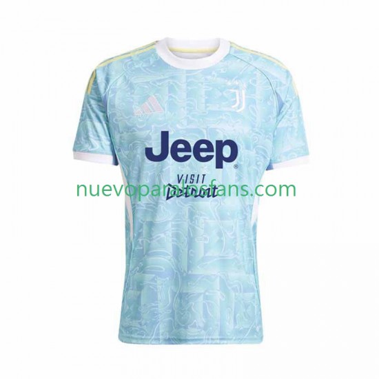 Camiseta de Fútbol Juventus Hombre Exterior 2025-2026 Manga Corta