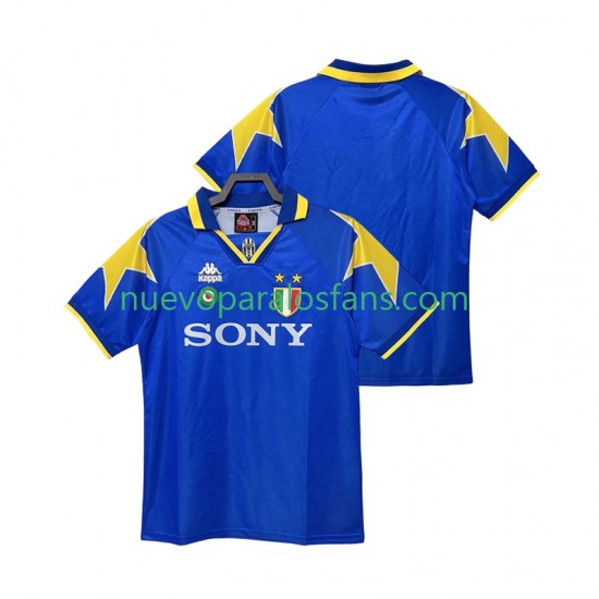 Camiseta de Fútbol Juventus 1995 1996 Retro Hombre Exterior Manga Corta