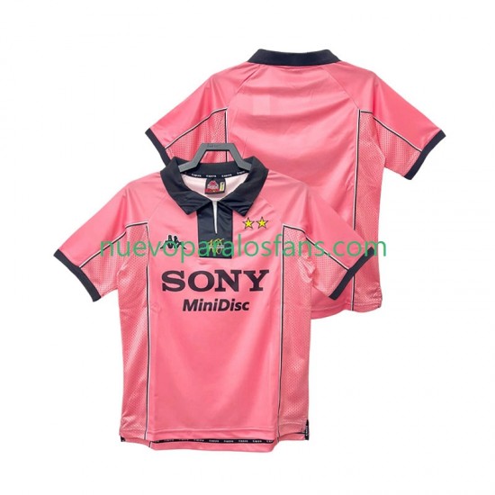 Camiseta de Fútbol Juventus 1997 Retro Hombre Exterior 1998 Manga Corta