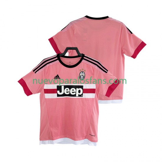 Camiseta de Fútbol Juventus 2016 2017 Retro Hombre Exterior Manga Corta