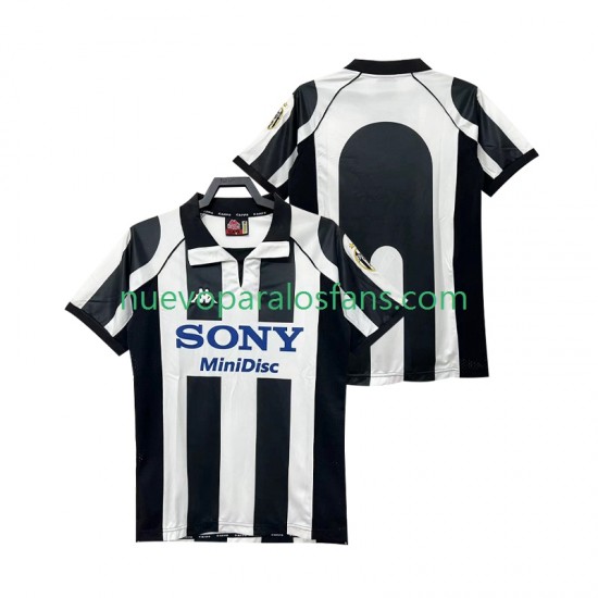 Camiseta de Fútbol Juventus 1997 Retro Hombre Casa 1998 Manga Corta