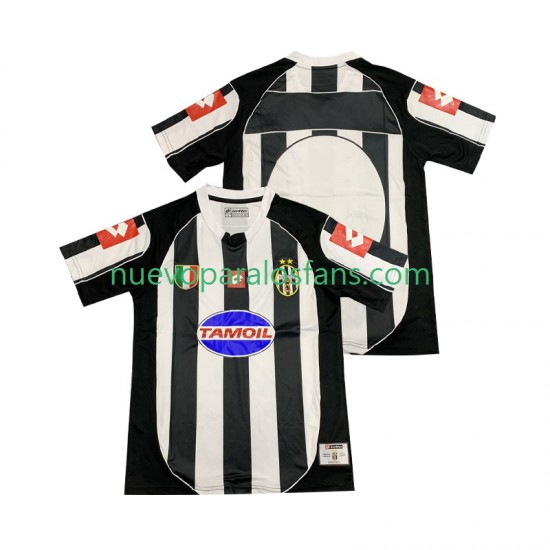 Camiseta de Fútbol Juventus 2003 Retro Hombre Casa 2002 Manga Corta