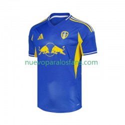 Camiseta de Fútbol Leeds United Hombre Exterior 2025-2026 Manga Corta