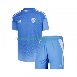 Camiseta de Fútbol Leeds United Portero Niño Casa 2025-2026 Manga Corta