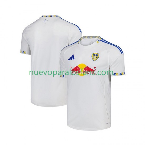 Camiseta de Fútbol Leeds United Hombre Casa 2025-2026 Manga Corta