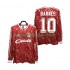 Camiseta de Fútbol Liverpool BARNES 10 1989 1991 Retro Hombre Casa Manga Larga