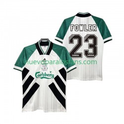 Camiseta de Fútbol Liverpool FOWLER 23 1993 1995 Retro Hombre Exterior Manga Corta