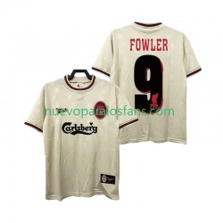 Camiseta de Fútbol Liverpool FOWLER 9 1996 1997 Retro Hombre Exterior Manga Corta