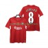 Camiseta de Fútbol Liverpool GERRARD 8 2005 Retro Hombre Casa 2004 Manga Corta