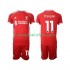 Camiseta de Fútbol Liverpool Mohamed Salah 11 Niño Casa 2025-2026 Manga Corta
