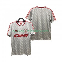Camiseta de Fútbol Liverpool 1989 1991 Retro Hombre Exterior Manga Corta