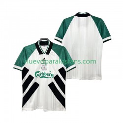 Camiseta de Fútbol Liverpool 1993 1995 Retro Hombre Exterior Manga Corta
