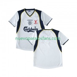 Camiseta de Fútbol Liverpool LWP 2001 Retro Hombre Exterior 2002 Manga Corta