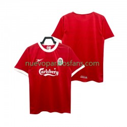 Camiseta de Fútbol Liverpool Retro Hombre Casa 1998 1999 Manga Corta