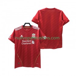 Camiseta de Fútbol Liverpool 2012 Retro Hombre Casa 2010 Manga Corta