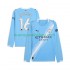 Camiseta de Fútbol Manchester City Rodrigo Hernandez 16 Hombre Casa 2025-2026 Manga Larga