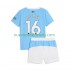 Camiseta de Fútbol Manchester City Rodrigo Hernandez 16 Niño Casa 2025-2026 Manga Corta