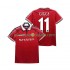 Camiseta de Fútbol Manchester United GIGGS 11 Retro Hombre Casa 1998 1999 Manga Corta