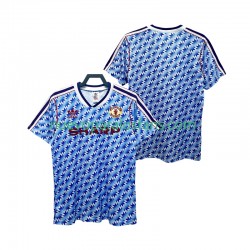Camiseta de Fútbol Manchester United 1990 1992 Retro Hombre Exterior Manga Corta