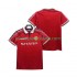 Camiseta de Fútbol Manchester United Retro Hombre Casa 1998 1999 Manga Corta