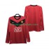 Camiseta de Fútbol Manchester United 2009 Retro Hombre Casa 2010 Manga Larga