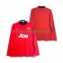 Camiseta de Fútbol Manchester United 2013 2014 Retro Hombre Casa Manga Larga
