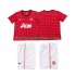 Camiseta de Fútbol Manchester United 2012 2013 Retro Niño Casa Manga Corta