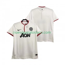 Camiseta de Fútbol Manchester United 2013 2014 Retro Hombre Tercera Manga Corta