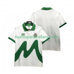 Camiseta de Fútbol México 1995 Retro Hombre Exterior Manga Corta