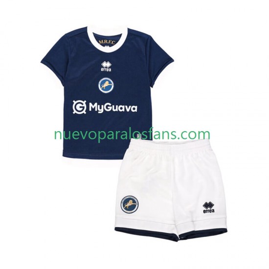 Camiseta de Fútbol Millwall Niño Casa 2025-2026 Manga Corta