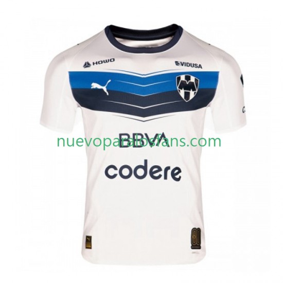 Camiseta de Fútbol Monterrey Hombre Exterior 2025-2026 Manga Corta