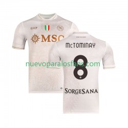 Camiseta de Fútbol Napoli Scott McTominay 8 Hombre Exterior 2025-2026 Manga Corta