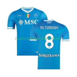 Camiseta de Fútbol Napoli Scott McTominay 8 Hombre Casa 2025-2026 Manga Corta
