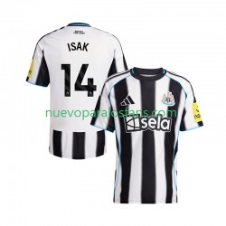 Camiseta de Fútbol Newcastle United Alexander Isak 14 Hombre Casa 2025-2026 Manga Corta