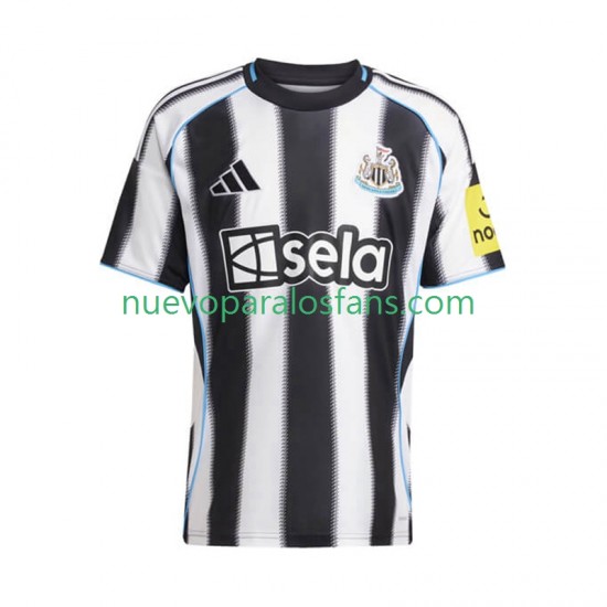 Camiseta de Fútbol Newcastle United Hombre Casa 2025-2026 Manga Corta